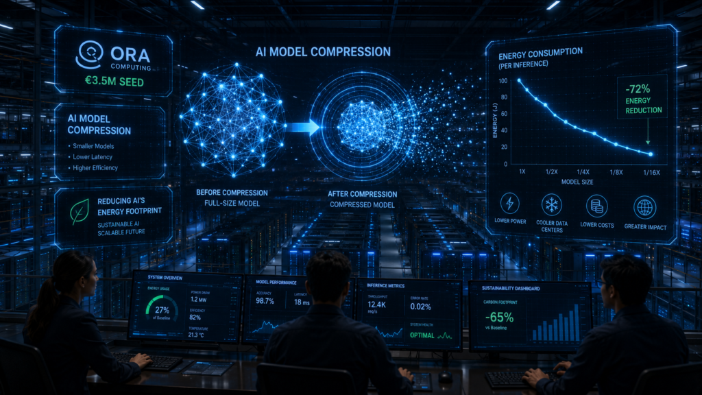 Ora Computing €3.5M AI Model Compression 2026