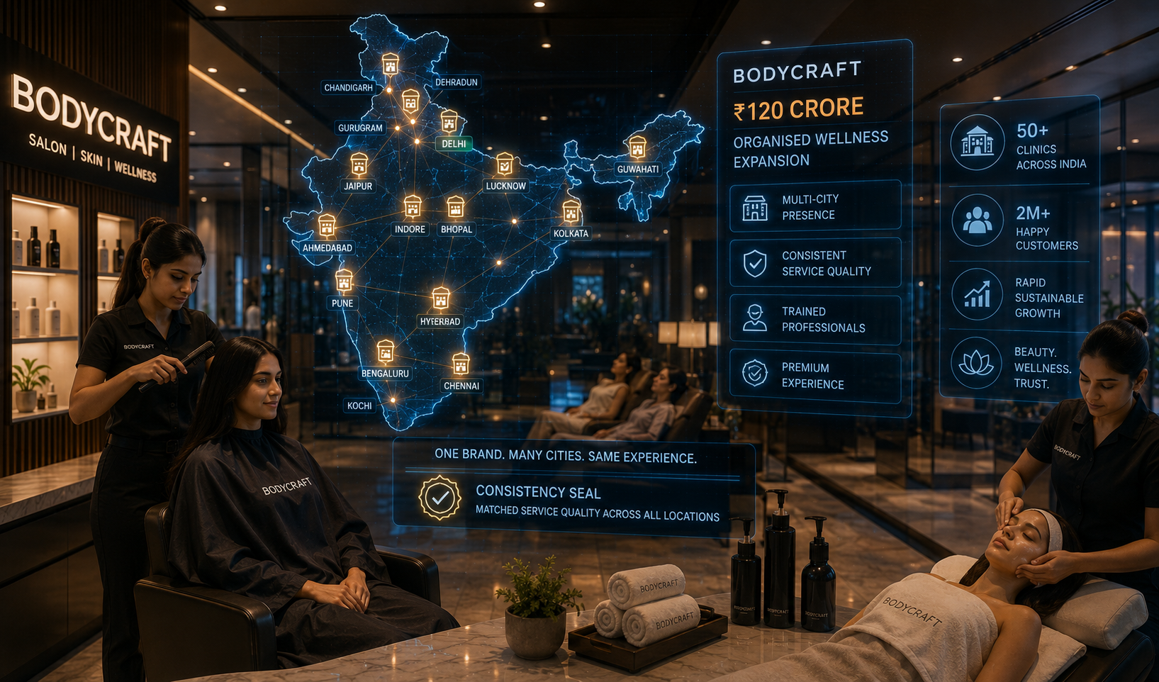 Bodycraft Rs 120 Crore Wellness Chain Expansion India 2026