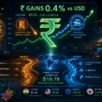 Indian rupee strengthening June 2026