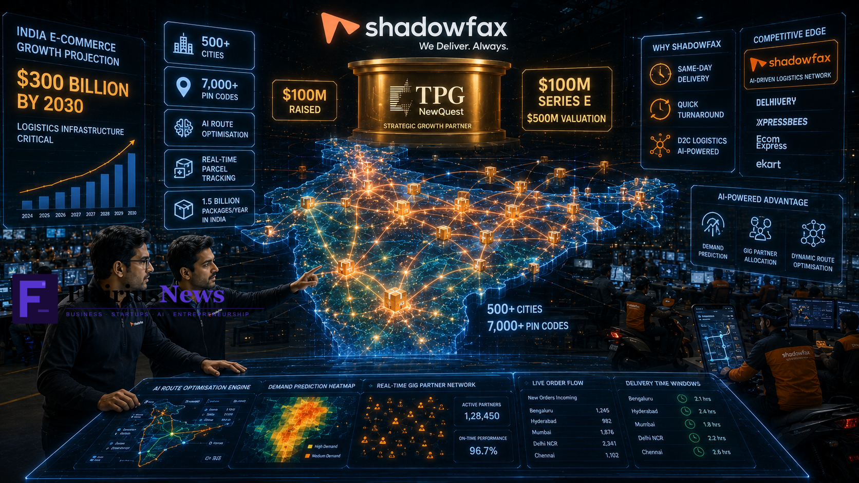 Shadowfax $100M Series E logistics India 2026