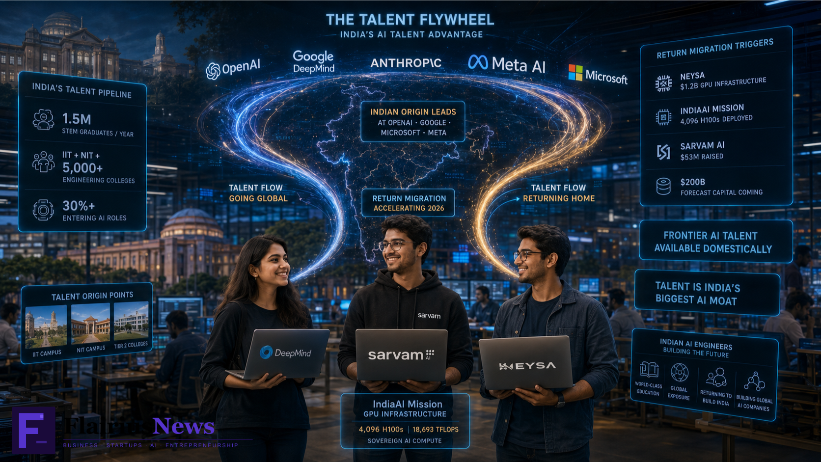 India AI Talent Global Export Engineers 2026