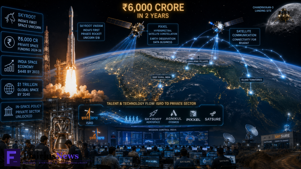 India Space Startup Funding ₹6000 Crore Skyroot Unicorn 2026