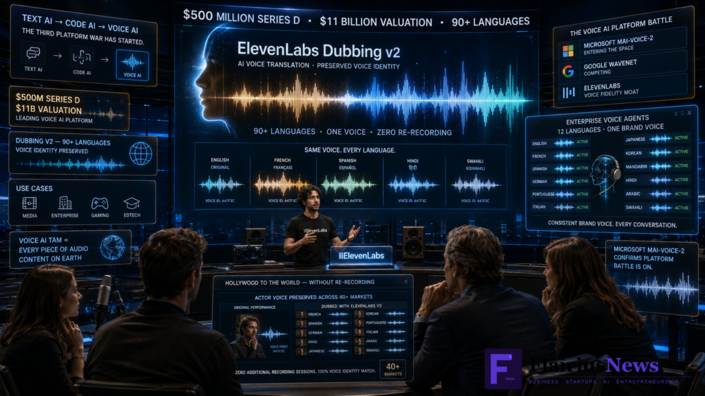 ElevenLabs $11B AI Voice Platform 2026 Series D