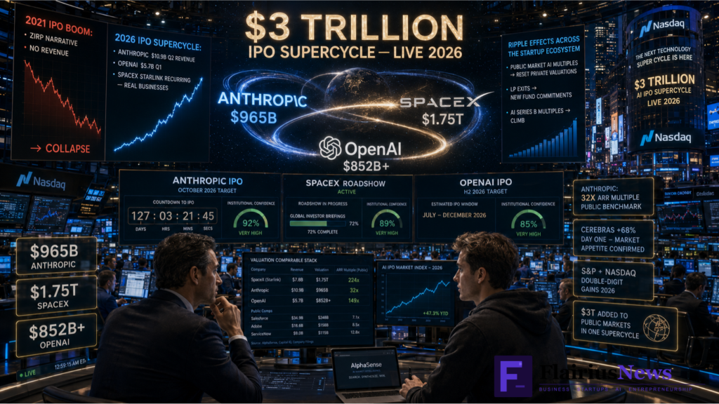 $3 Trillion IPO Supercycle 2026 Anthropic SpaceX