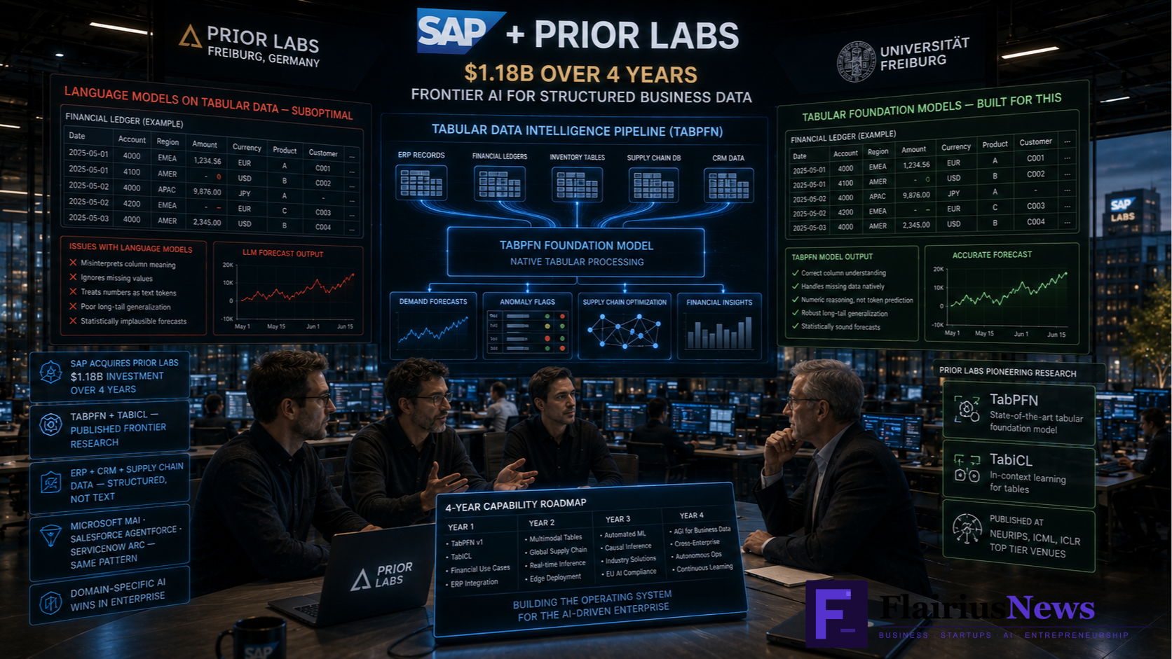 SAP $1.18B Prior Labs Frontier AI Lab Enterprise 2026