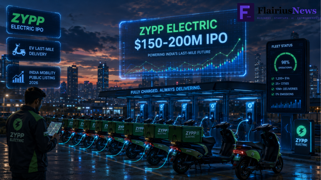 Zypp Electric $200M IPO EV Delivery Fleet India 2026