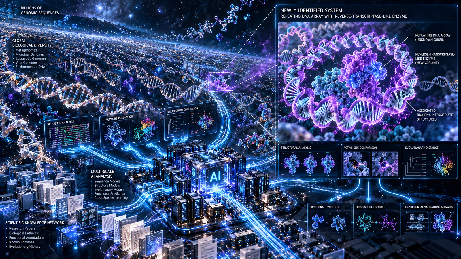 AI Searches DNA for New Biology