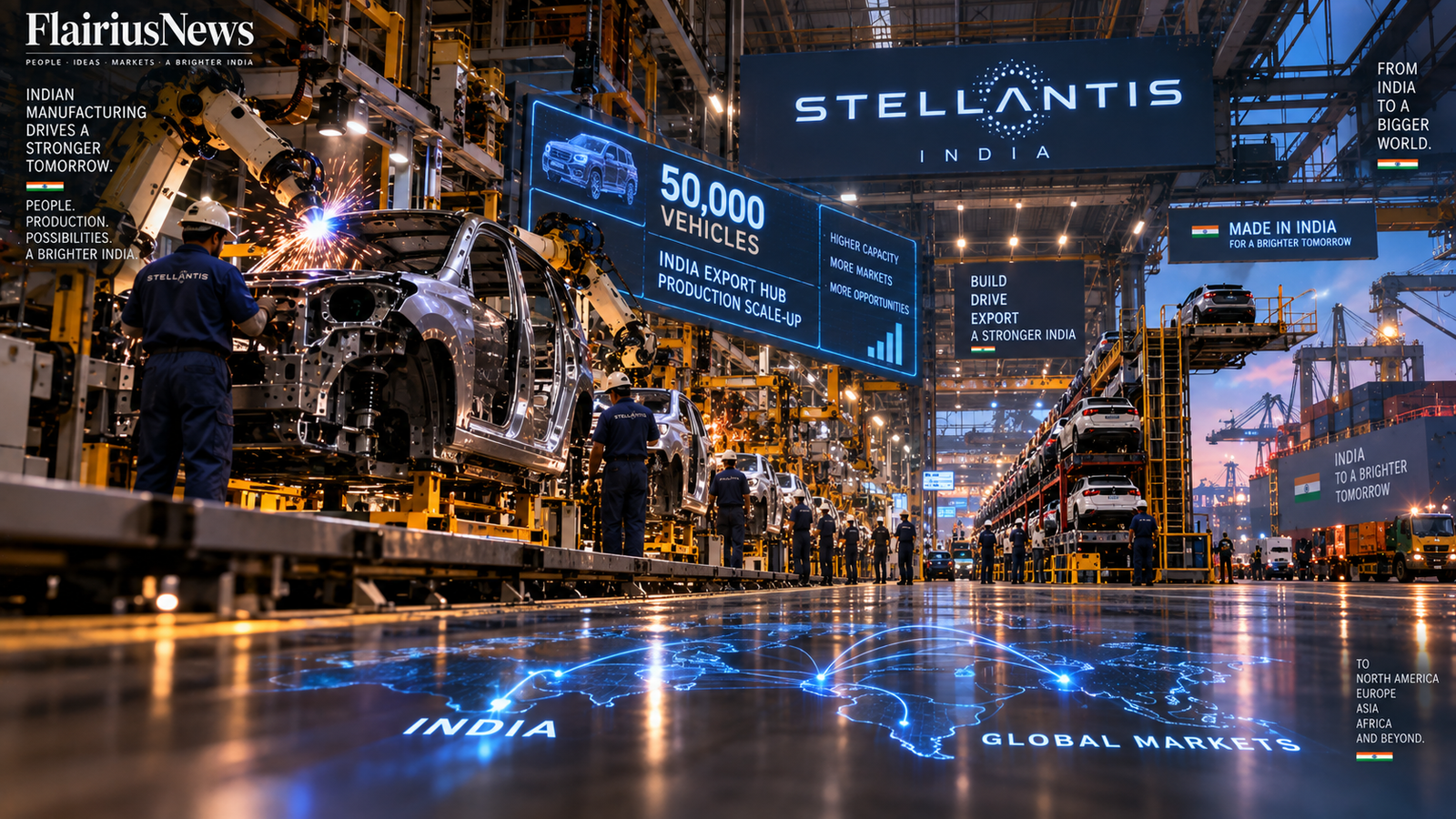 Stellantis India Automotive Export Hub 2026