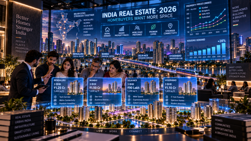 ndian Homebuyers Prefer Larger Homes 2026