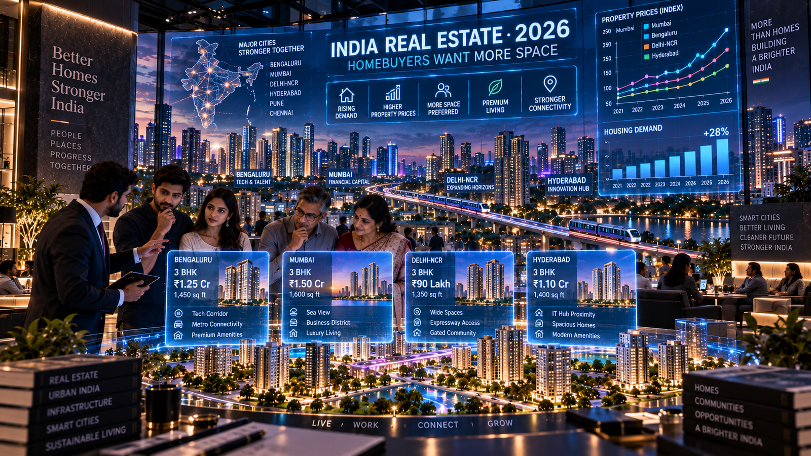 ndian Homebuyers Prefer Larger Homes 2026