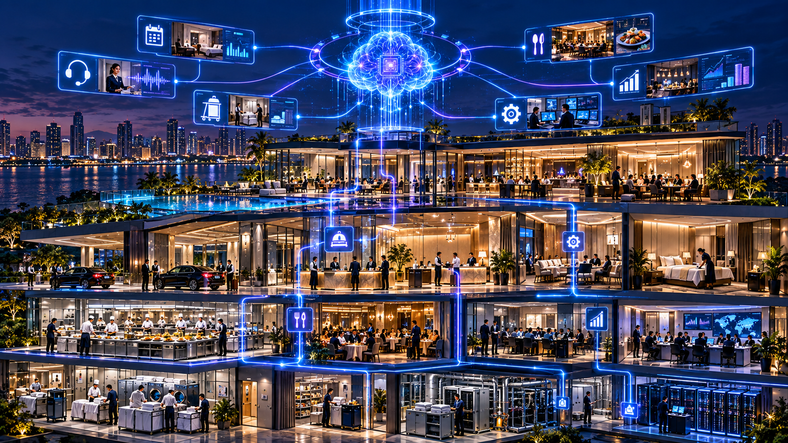 AI Workers Enter the Hotel Industry