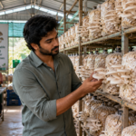 Bengaluru Entrepreneur Mushroom Farming Story