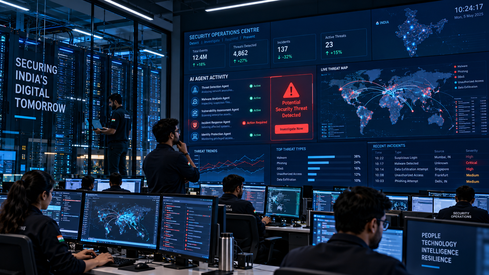 AI Cybersecurity India CERT-In Warning