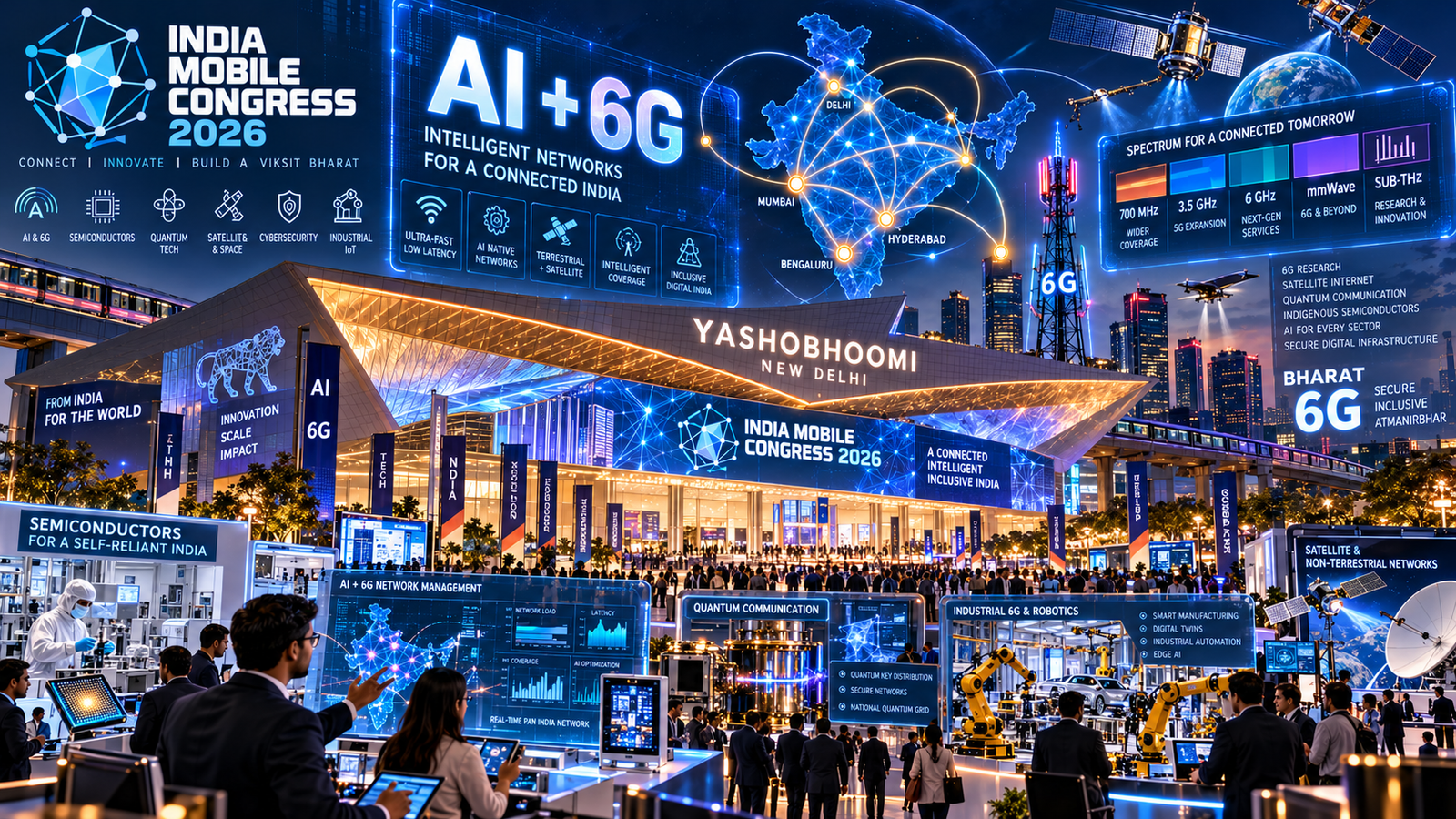 India Mobile Congress 2026 AI 6G