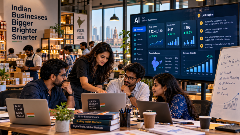 Current image: AI for Small Businesses India