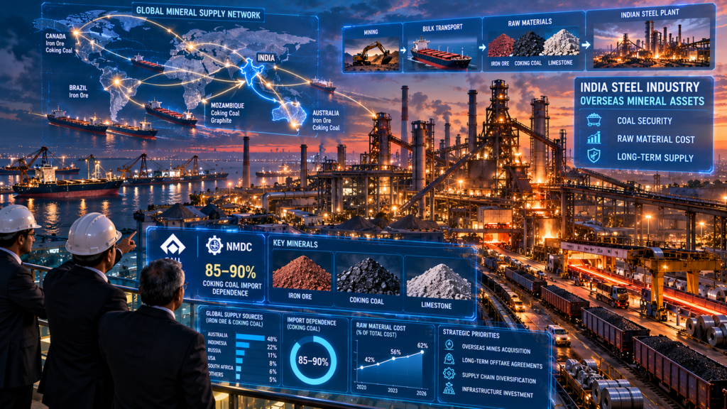 Current image: India Steel Industry Overseas Mineral Strategy 2026