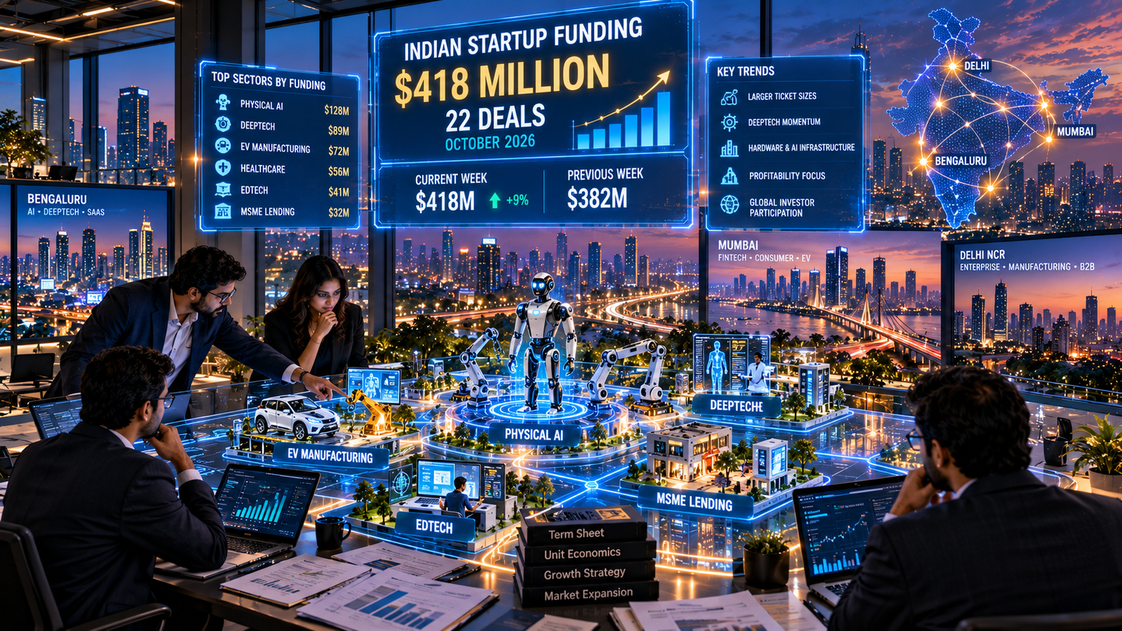 ndian Startup Funding October 2026