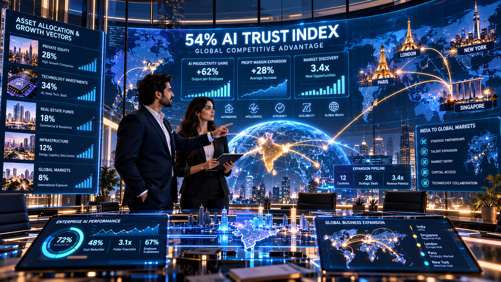 Indian Entrepreneurs AI Trust Global Expansion HSBC 2026