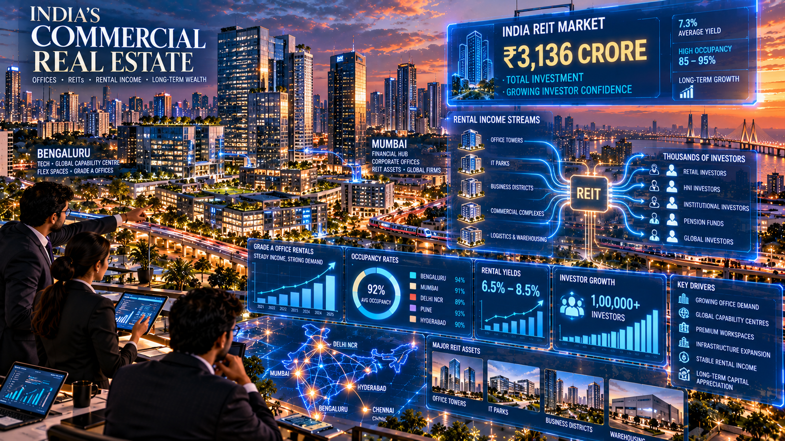 India REIT Payouts ₹3,136 Crore